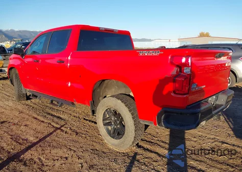 2022 Chevrolet Silverado 1500 4Wd Standard Bed Lt Trail Boss из США, поврежденный, VIN 3GCUDFEL3NG669037